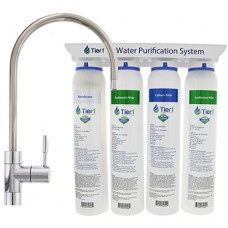 Tier1 4-Stage Ultra-Filtration Hollow Fiber Quick-Change Drinking Water Filter System - B0786QH9PJ